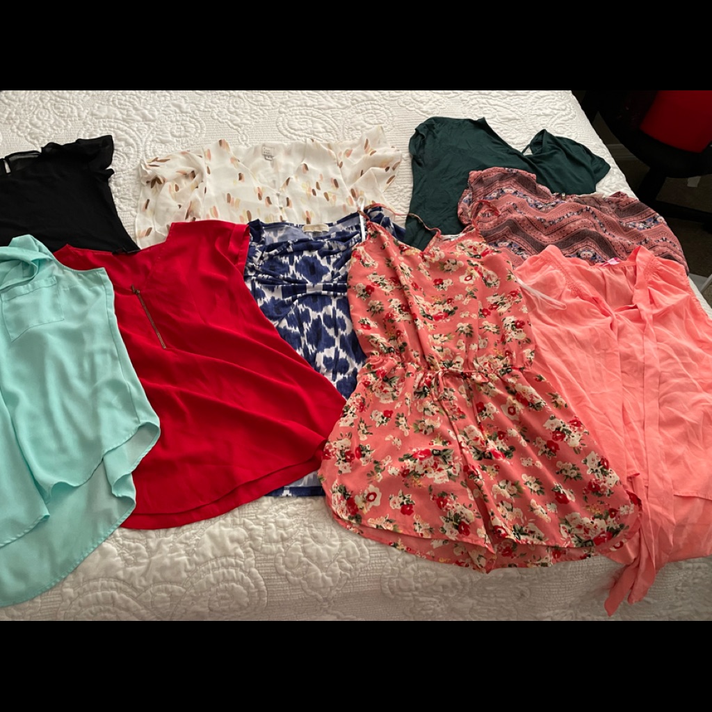 Md Lot Of 9 Items Express/Michael Kors/Papaya